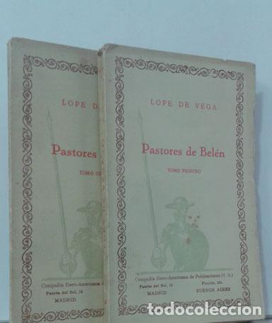 Libros: PASTORES DE BEL&Eacute;N (2 TOMOS) - VEGA, LOPE DE - Foto 1