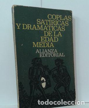 Libros: COPLAS SAT&Iacute;RICAS Y DRAM&Aacute;TICAS DE LA EDAD MEDIA - VV.AA. - Foto 1