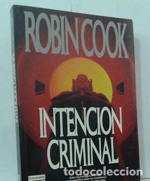 Libros: INTENCI&Oacute;N CRIMINAL - COOK, ROBIN - Foto 1