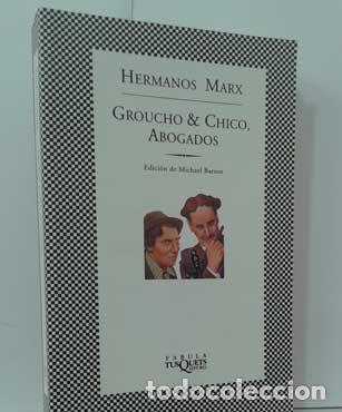 Libros: GROUCHO & CHICO, ABOGADOS - MARX, HERMANOS - Foto 1