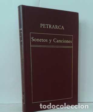 Libros: SONETOS Y CANCIONES - PETRARCA - Foto 1