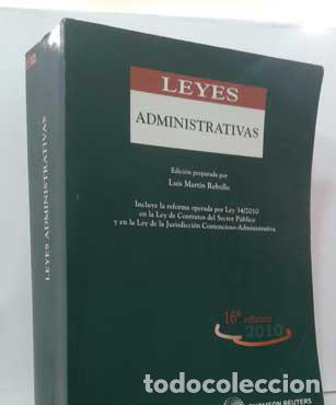 Libros: LEYES ADMINISTRATIVAS - MART&Iacute;N REBOLLO, LUIS - Foto 1