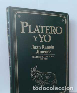 Libros: PLATERO Y YO - JIM&Eacute;NEZ, JUAN RAM&Oacute;N - Foto 1