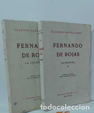 Libros: LA CELESTINA (2 TOMOS) - ROJAS, FERNANDO DE - Foto 1
