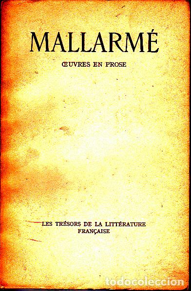 Libros: OEUVRES EN PROSE. - MALLARME, Stephane. - Foto 1
