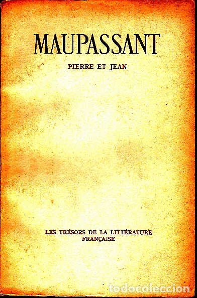 Libros: PIERRE ET JEAN. - MAUPASSANT, Guy de. - Foto 1