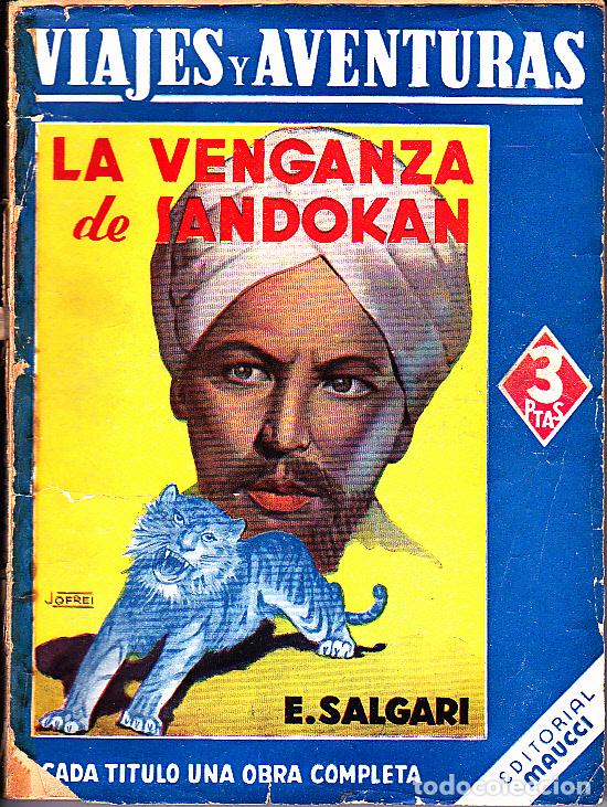 Libros: LA VENGANZA DE SANDOKAN. - SALGARI, E. - Foto 1
