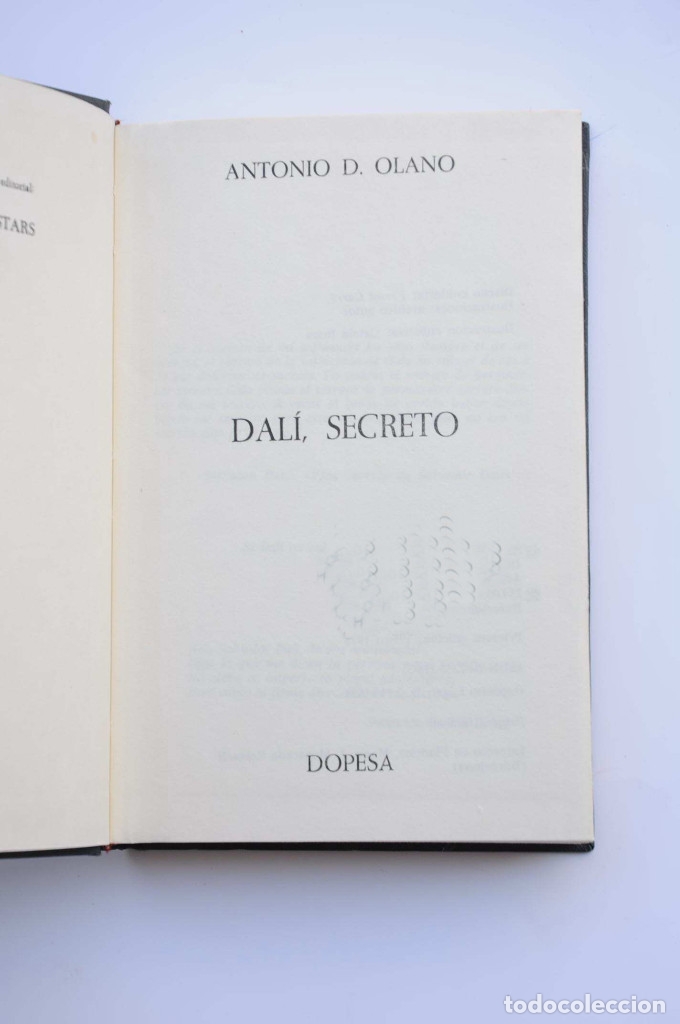 Libros: Dal&iacute;, secreto - OLANO, Antonio D. - Foto 2
