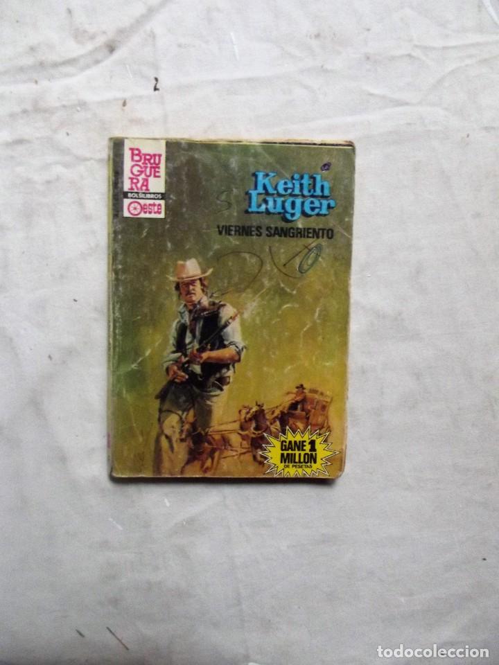 Libros: NOVELA OESTE - VIERNES SANGRIENTO  DE KEITH LUGER - Foto 1