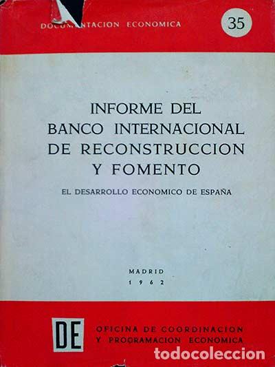 Libros: Informe del banco internacional de reconstrucci&oacute;n y fomento - VVAA - Foto 1