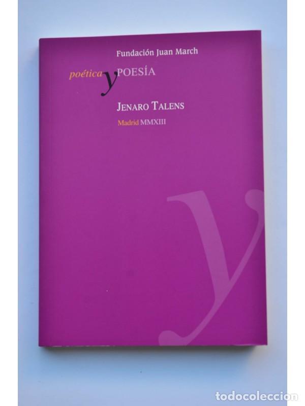 Libros: Jenaro Talens - TALENS, Jenaro - Foto 1