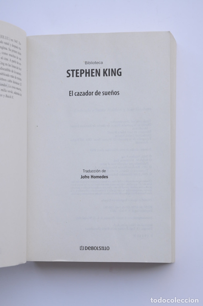 Libros: El cazador de sue&ntilde;os - KING, Stephen - Foto 2