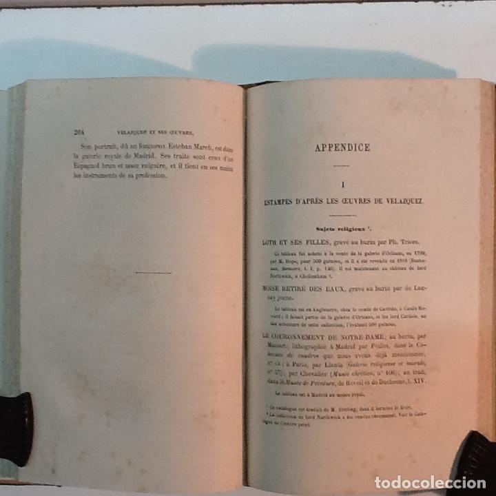 Libros: VELAZQUEZ ET SES OEUVRES STIRLING WILLIAM 1865 - Foto 3