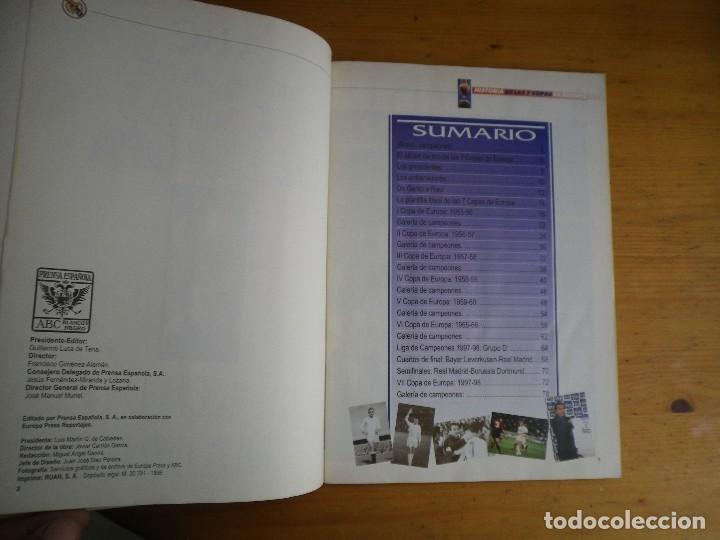 Libros: HISTORIA DE LAS 7 COPAS DE EUROPA REAL MADRID COMPLETO - Foto 2