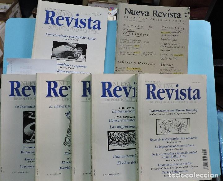 B&uuml;cher: Nueva Revista de pol&iacute;tica, cultura y arte n&ordm; 118, 41, 40, 37, 35, 34 y 32.