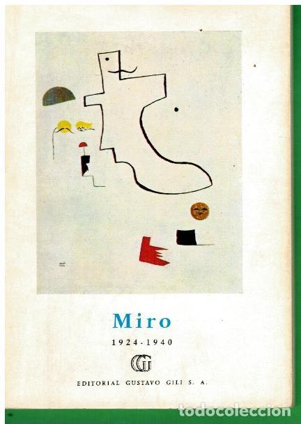 Libros: MIR&Oacute;. 1924-1940. - Foto 1