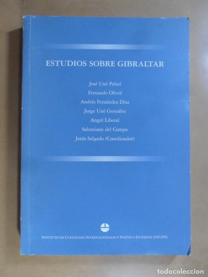 Libros: ESTUDIOS SOBRE GIBRALTAR - VV. AA. - ED. INCIPE - 1996 - Foto 1