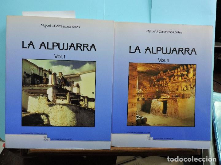 books: La Alpujarra vol. I y II. CARRASCOSA SALAS, Miguel. Col. Monogr&aacute;fica del Sur. Ed. Universidad de Gra
