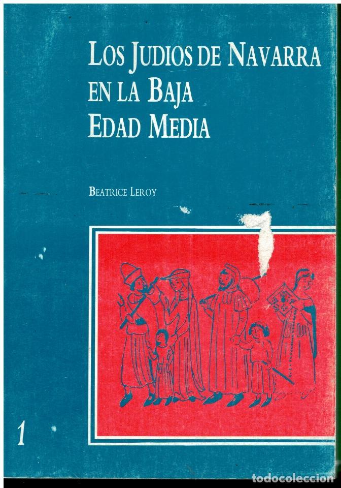 Libros: LOS JUD&Iacute;OS DE NAVARRA EN LA BAJA EDAD MEDIA. - Foto 1