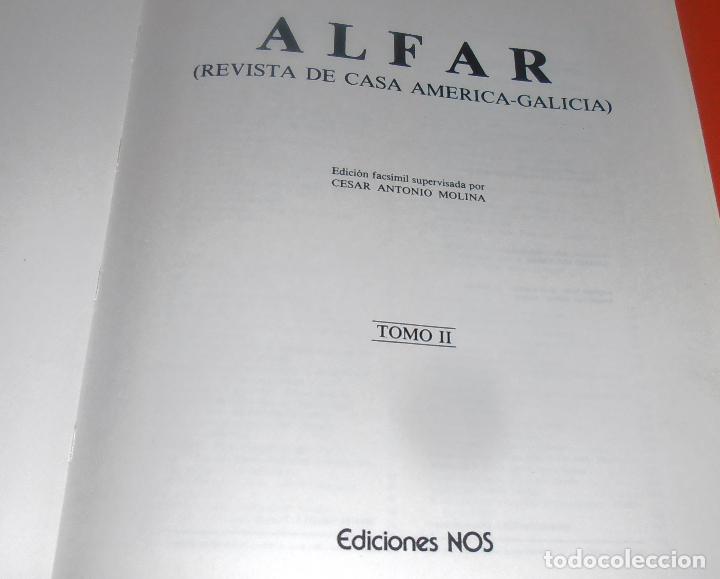 Libros: ALFAR, EDICIONES NOS, TOMO II, EDICION FACSIMIL - Foto 3