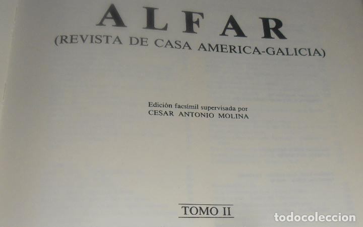 Libros: ALFAR, EDICIONES NOS, TOMO II, EDICION FACSIMIL - Foto 6