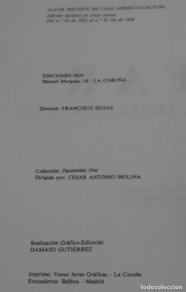 Libros: ALFAR, EDICIONES NOS, TOMO II, EDICION FACSIMIL - Foto 8