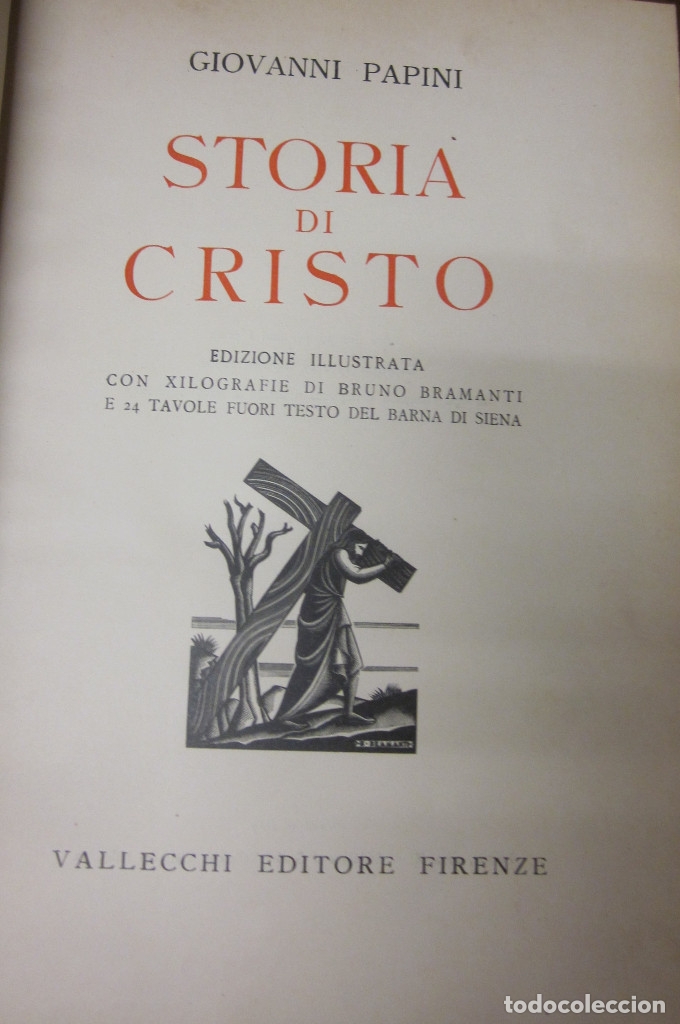 Libros: Storia di Cristo - PAPINI, GIOVANNI - Foto 2