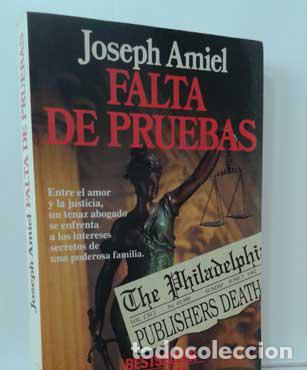 Libros: FALTA DE PRUEBAS - AMIEL, JOSEPH - Foto 1