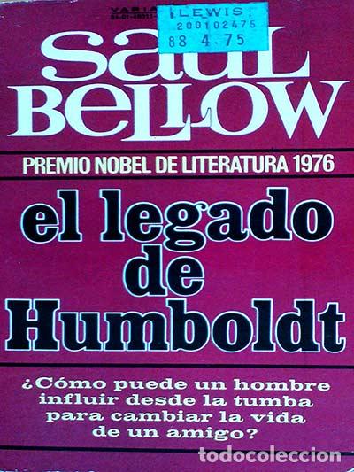 Libros: El legado de Humboldt - Saul Bellow - Foto 1