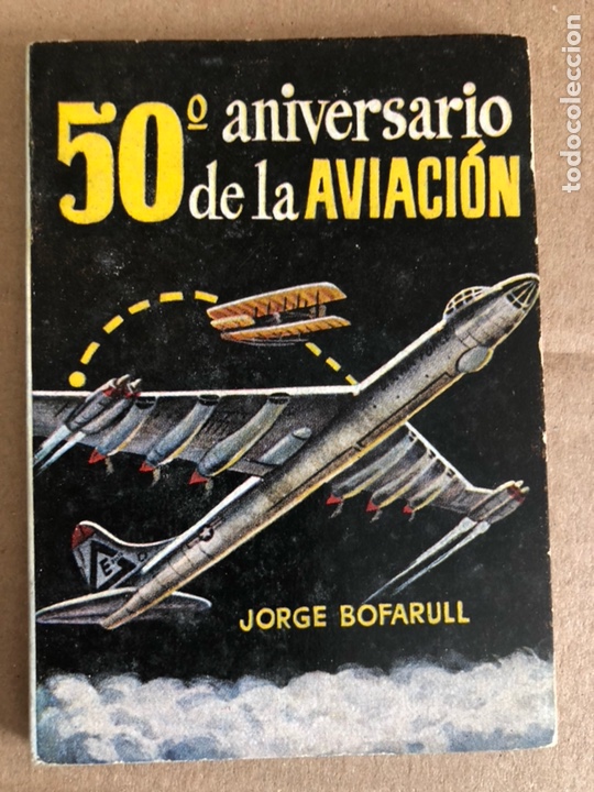 Libros: Mini libro 10,5 x 7,5 cm enciclopedia la pulga 50 aniversario de la aviaci&oacute;n