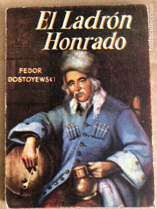 Libros: Mini libro 10,5 x 7,5 cm enciclopedia la pulga el ladron honrado.dostoyewski