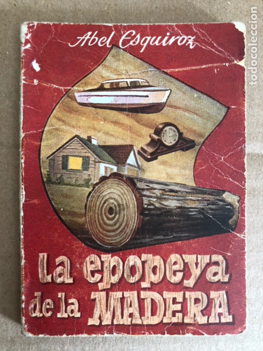 Libros: Mini libro 10,5 x 7,5 cm enciclopedia la pulga la epopeya de la madera