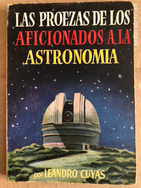 Libros: Mini libro 10,5 x 7,5 cm enciclopedia la pulga las proezas de los aficionados a la astronom&iacute;a.cuyas