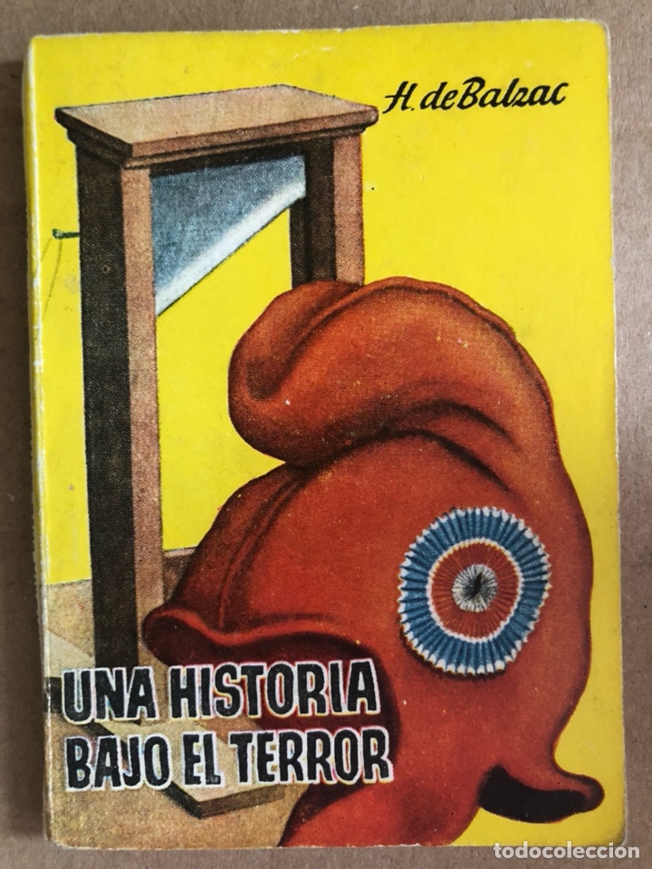 Libros: Mini libro 10,5 x 7,5 cm enciclopedia la pulga una historia bajo el terror.honorato de balzac