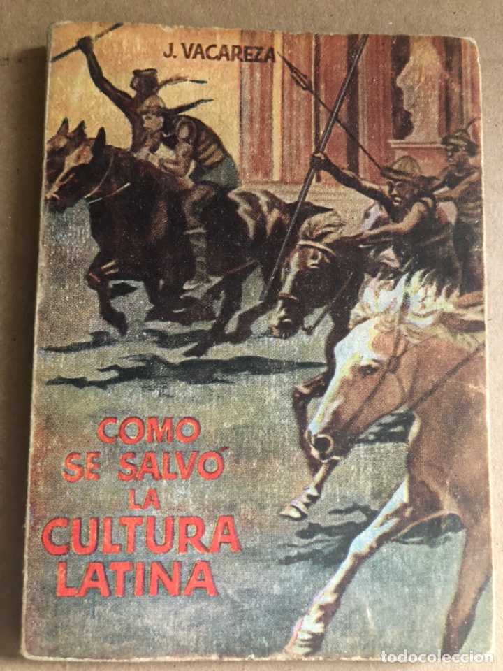 Libros: Mini libro 10,5 x 7,5 cm enciclopedia la pulga como se salv&oacute; la cultura latina.j vacareza