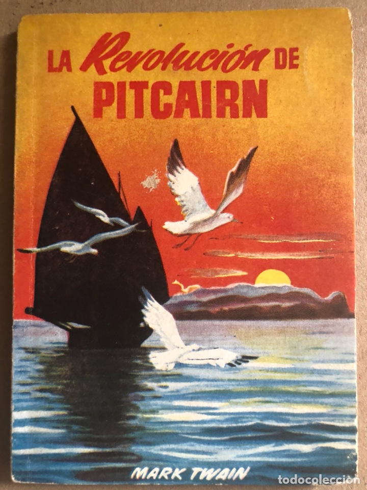 Libros: Mini libro 10,5 x 7,5 cm enciclopedia la pulga la revoluci&oacute;n de pitcairn.mark twain
