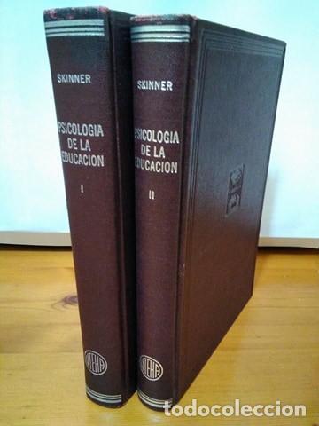 Libros: Psicolog&iacute;a de la educaci&oacute;n. Skinner 1951 - Foto 1