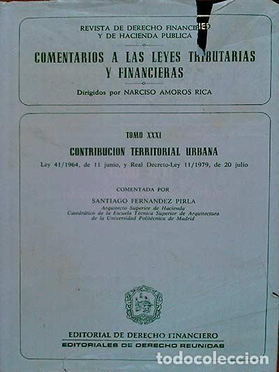 Libros: Comentarios a las leyes tributarias y financieras - Varios Autores - Foto 1