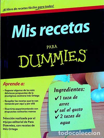 Libros: Mis recetas para dummies - Varios Autores - Foto 1