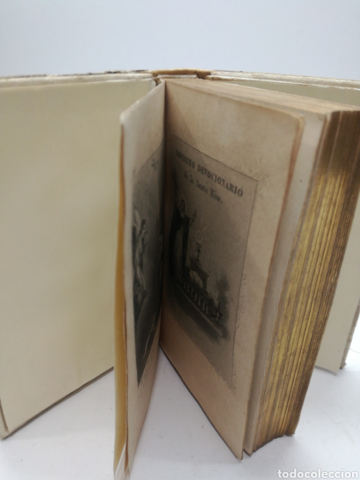 Libros: Precioso libro de NACAR de 1868 tal cual - Foto 4