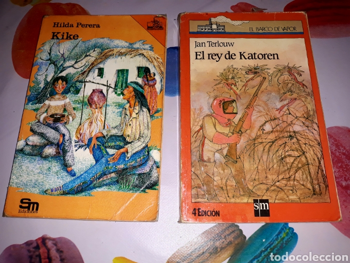 Libros: 2 LIBROS Kike y El Rey Katoren (el barco de vapor) - Foto 1