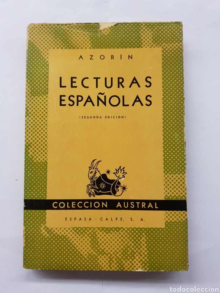 Libros: Lecturas espa&ntilde;olas - Azor&iacute;n - 1939 - Foto 1