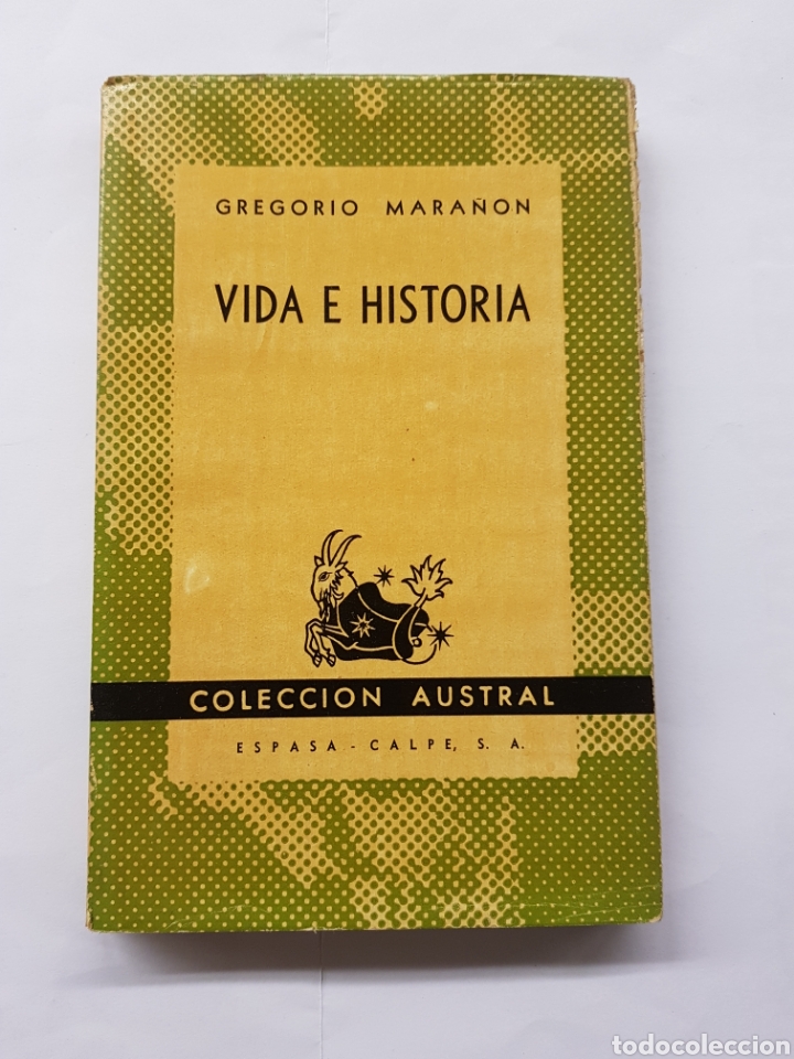 Libros: Vida e Historia - Gregorio Mara&ntilde;&oacute;n - 1941 - Foto 1