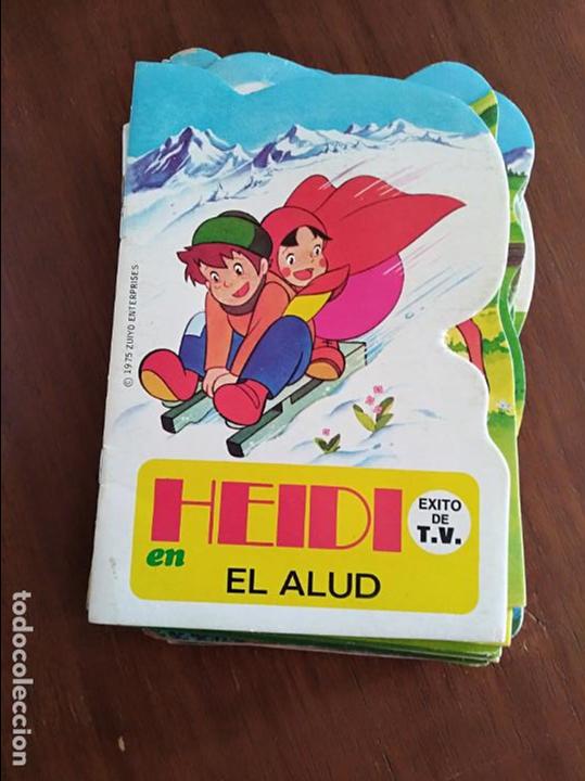 Libros: cuento troquelado heidi el alud