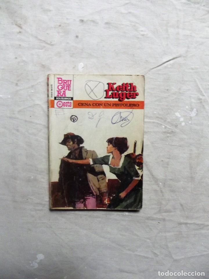 Libros: CENA CON UN PISTOLERO  DE KEITH LUGER - Foto 1