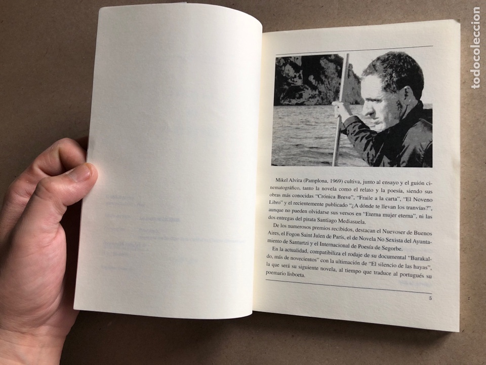 Libros: LA PLAYA DE LAS LETRAS. MIKEL ALVIRA. - Foto 2