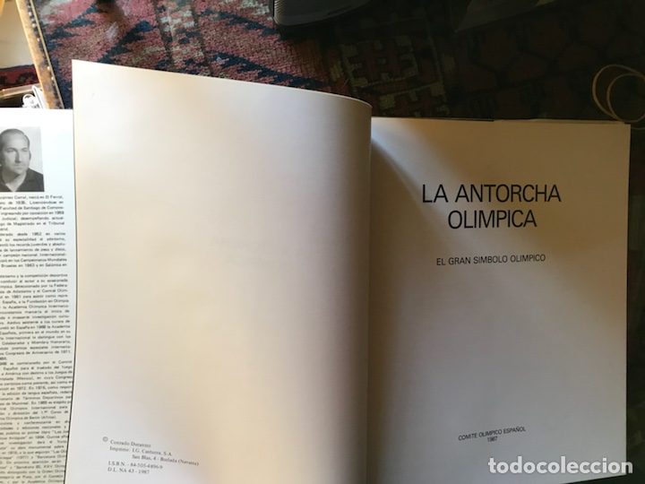 Libros: La antorcha ol&iacute;mpica. Conrado Dur&aacute;ntez - Foto 2
