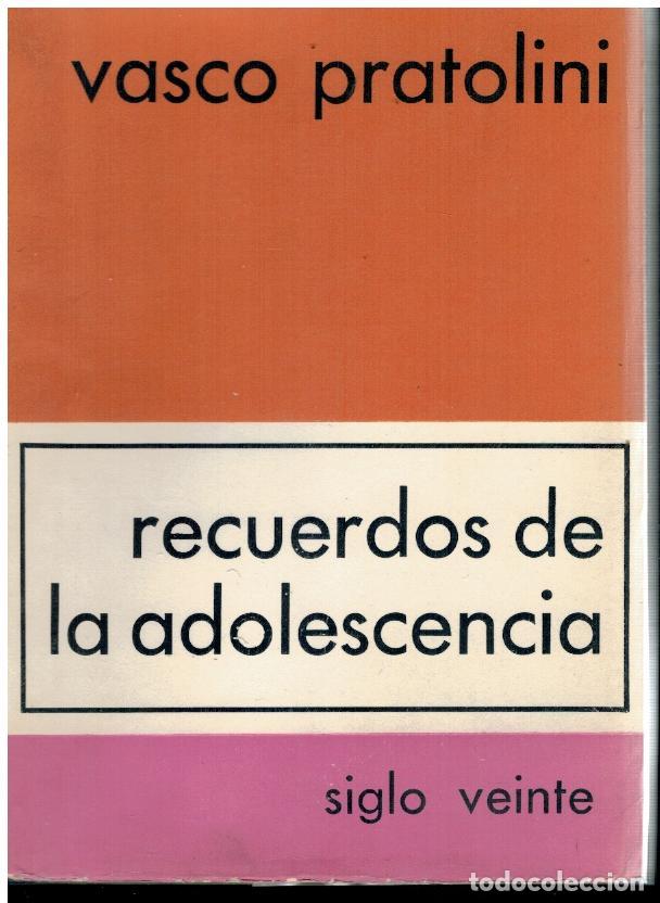 Libros: RECUERDOS DE ADOLESCENCIA. - Foto 1