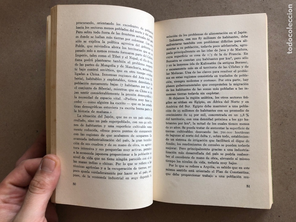 Libros: LA LUCHA CONTRA EL HAMBRE . NO&Euml;L DROGAT. EDITORIAL HERDER 1964. - Foto 3