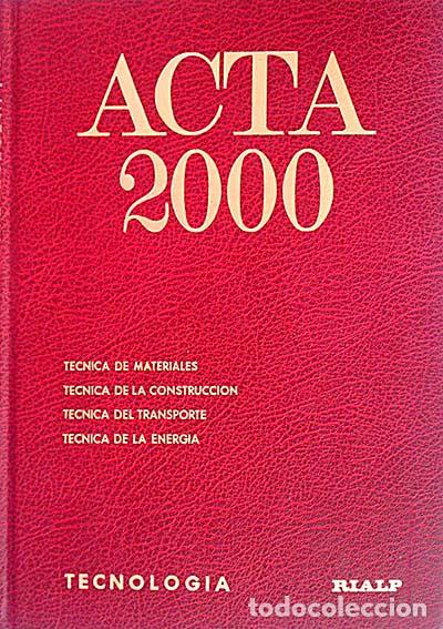 Libros: Acta 2000 - vvaa - Foto 1